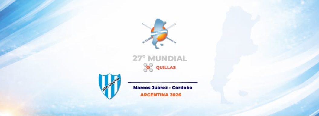 27° Mundial Quillas - Marcos Juárez, Córdoba, Argentina 2026